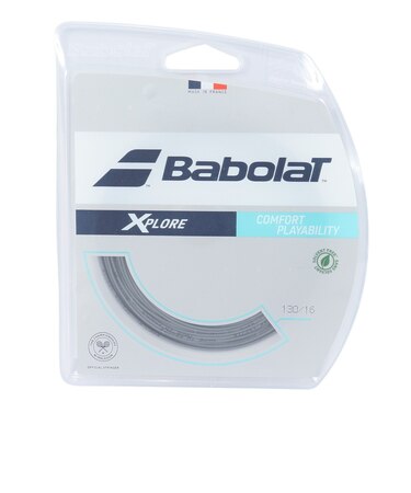 バボラ（BABOLAT）硬式テニスストリング XPLORE 12m 241153-GY-130