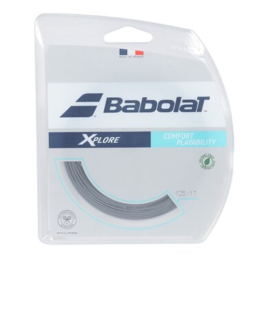 バボラ（BABOLAT）硬式テニスストリング XPLORE 12m 241153-GY-125