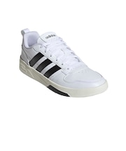アディダス（adidas）スニーカー スポーツシューズ コートウェーブ ホワイト ブラック OQN02-KI9956 スポーツ カジュアル シューズ