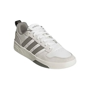 アディダス(adidas)スニーカー スポーツシューズ コートウェーブ ホワイト グレー OQN06-KI9128 スポーツ カジュアル シューズ