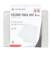 ファイティングロード(FIGHTING ROAD)トレーニング用具 ヨガマット 4mm 折り畳み FR23CMS0052 GRY