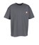TRIM ポケット 半袖Tシャツ IPDSSTR-1116-C.GRY