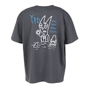 MAKE IT THREE 半袖Tシャツ IPDSSMA-1115-C.GRY