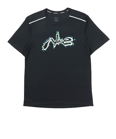 ナイキ（NIKE）ドライフィット UV マイラー HBR ショートスリーブ ランニングトップ IM5235-011