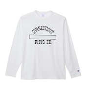 チャンピオン-ヘリテイジ(CHAMPION-HERITAGE)ベーシック COLLEGEPRINT 長袖Tシャツ C3-E420 011