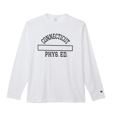 チャンピオン-ヘリテイジ（CHAMPION-HERITAGE）ベーシック COLLEGEPRINT 長袖Tシャツ C3-E420 011