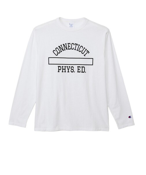 チャンピオン-ヘリテイジ（CHAMPION-HERITAGE）ベーシック COLLEGEPRINT 長袖Tシャツ C3-E420 011