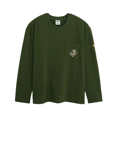 プーマ（PUMA）ESS エレベーテッド MX ベビー TR 長袖Tシャツ 696881 86 KHK