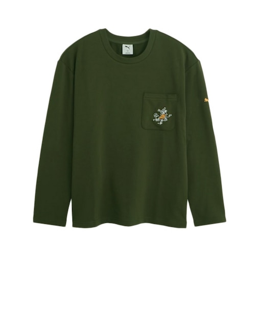 プーマ（PUMA）ESS エレベーテッド MX ベビー TR 長袖Tシャツ 696881 86 KHK