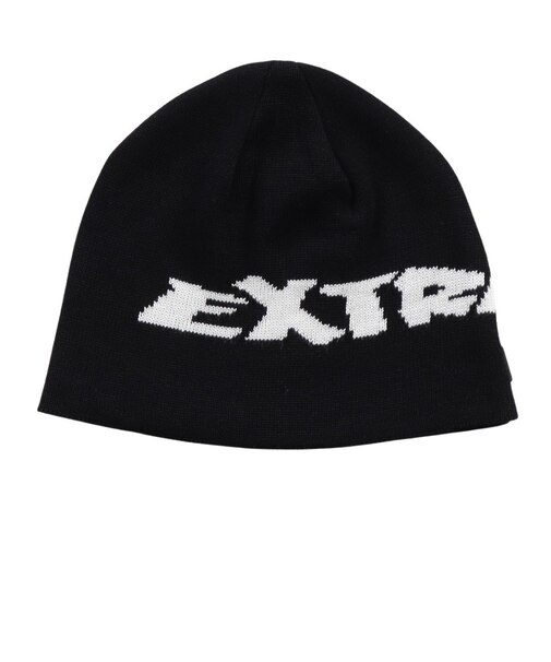 エクストララージ（XLARGE）帽子 ビーニー ニット帽 101262051002-BLACK