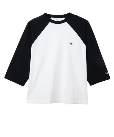 チャンピオン-ヘリテイジ（CHAMPION-HERITAGE）ベーシック ルーズ 3/4ラグランスリーブTシャツ C3-E415 011