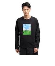 プーマ（PUMA）ESS エレベーテッド MX ベビーテリー 長袖 Tシャツ 638531 01 BLK