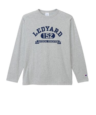 チャンピオン-ヘリテイジ（CHAMPION-HERITAGE）ベーシック COLLEGEPRINT 長袖Tシャツ C3-E419 070