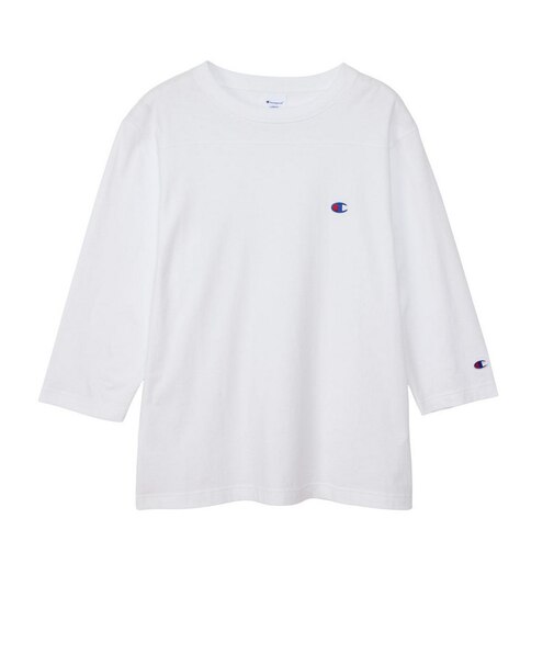 チャンピオン-ヘリテイジ（CHAMPION-HERITAGE）ベーシック 3/4スリーブ フットボールTシャツ C3-C426 010