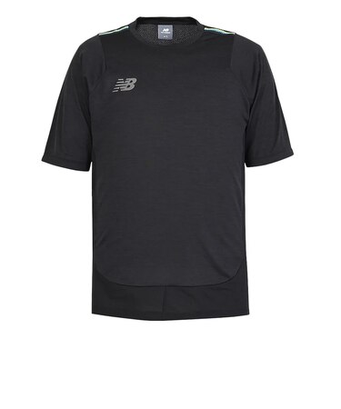 ニューバランス（new balance）Black Out 杢 接触冷感ショートスリーブシャツ MT62C3HUBKH