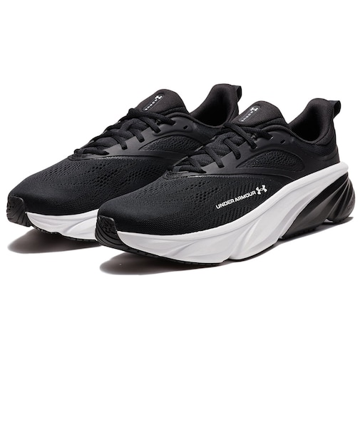 アンダーアーマー(UNDER ARMOUR)ランニングシューズ ジョギングシューズ ローグ6 ワイド ブラック 6009609 001 スポーツ シューズ ト…