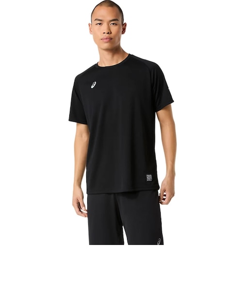 アシックス（ASICS）バレーボールウェア ドライロゴグラフィックTシャツ 2033C184.001