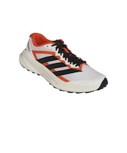 アディダス（adidas）ランニングシューズ トレランシューズ テレックス アグラヴィック ライト ホワイト オレンジ OTI07-KK1872 スポーツ シ…