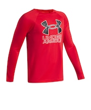 アンダーアーマー(UNDER ARMOUR)テック ハイブリッド プリント フィル ロングスリーブ Tシャツ 長袖 1380470 601
