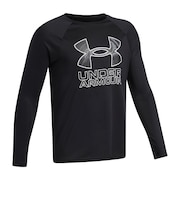 アンダーアーマー(UNDER ARMOUR)テック ハイブリッド プリント フィル ロングスリーブ Tシャツ 長袖 1380470 006