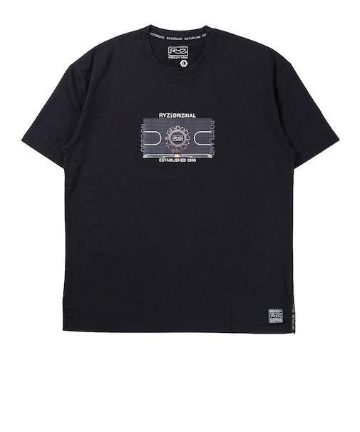 ライズ（RYZ）バスケットボールウェア SHOWCASE 半袖Tシャツ RZ30CD26SS0033 BLK