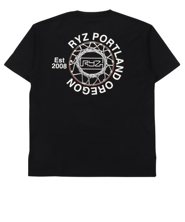 ライズ（RYZ）バスケットボールウェア 半袖Tシャツ RZ30CD26SS0032 BLK