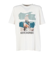 アバクロンビー&フィッチ（Abercrombie & Fitch）ジュニア BACK TRAIL 半袖Tシャツ 93AH09-W7M