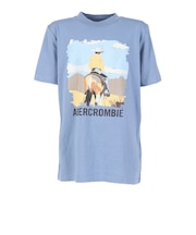 アバクロンビー&フィッチ(Abercrombie & Fitch)ジュニア BACK TRAIL 半袖Tシャツ 93AH09-BMB
