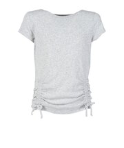アバクロンビー&フィッチ（Abercrombie & Fitch）ジュニア RUCHED SIDE BOW BABY 半袖Tシャツ 43AG39-GH3