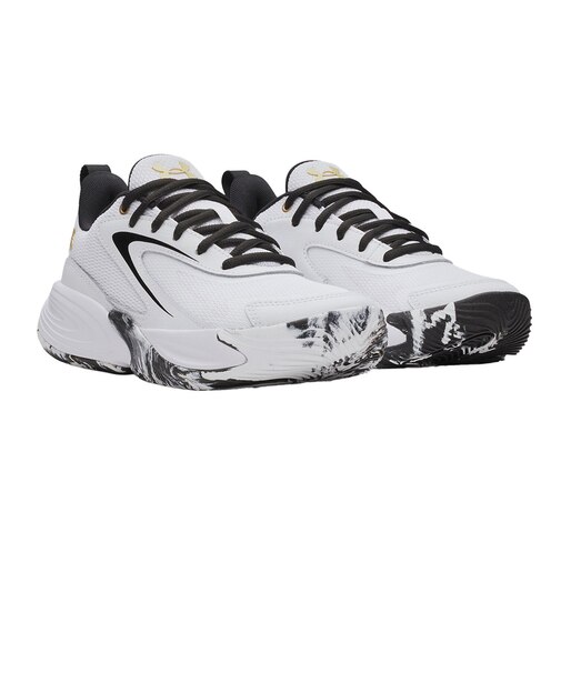 アンダーアーマー（UNDER ARMOUR）ジュニアバスケットシューズ バッシュ ロックダウン8 6009398 100