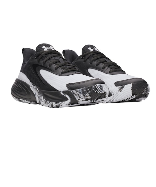 アンダーアーマー（UNDER ARMOUR）ジュニアバスケットシューズ バッシュ ロックダウン8 6009398 001