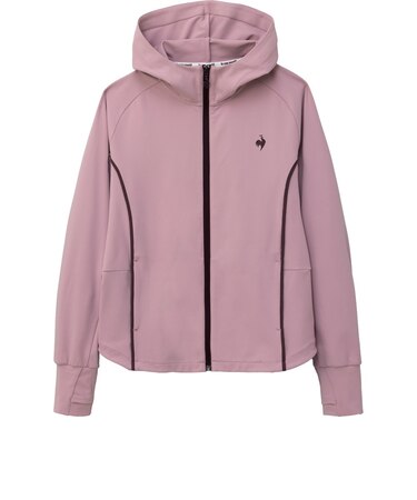 ルコックスポルティフ（lecoqsportif）ピーチスキンニットUVカットジャケット LT6FJG11L PK00