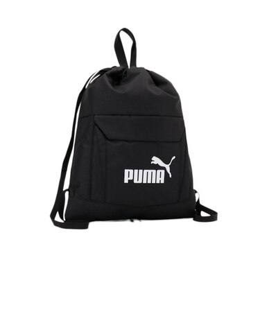 プーマ（PUMA）ナップザック スポーツバッグ アクティブ ジム サック 黒 14.5L 07903212 ジムバッグ リュック ドローストリング