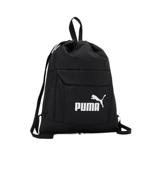 プーマ（PUMA）ナップザック スポーツバッグ アクティブ ジム サック 黒 14.5L 07903212 ジムバッグ リュック ドローストリング