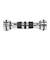ファイティングロード（FIGHTING ROAD）クロームダンベル 1kg FR22TAK002/1 SIL