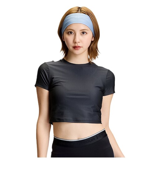 アンダーアーマー(UNDER ARMOUR)ヒートギア クロップ ショートスリーブ Tシャツ 6016930 016