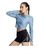 アンダーアーマー(UNDER ARMOUR)ヒートギア クロップ ロングスリーブ Tシャツ 6016929 448