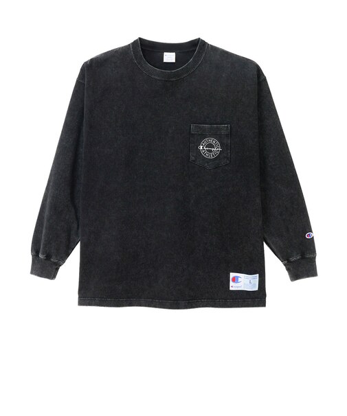 チャンピオン（CHAMPION）ロングスリーブポケットTシャツ C3-E412 090
