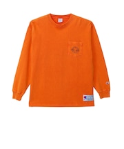 チャンピオン（CHAMPION）ロングスリーブポケットTシャツ C3-E412 452