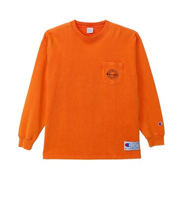 チャンピオン（CHAMPION）ロングスリーブポケットTシャツ C3-E412 452