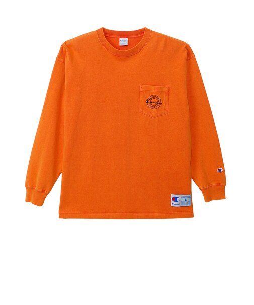 チャンピオン（CHAMPION）ロングスリーブポケットTシャツ C3-E412 452