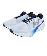 アンダーアーマー（UNDER ARMOUR）ランニングシューズ ジョギングシューズ ベロシティ ペース ホワイト ブルー 6009107 105 スポーツ シ…