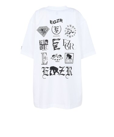 エゴザル（EGOZARU）バスケットボールウェア マルチビハインドオーバーサイズ半袖Tシャツ EBSS26UST001C002
