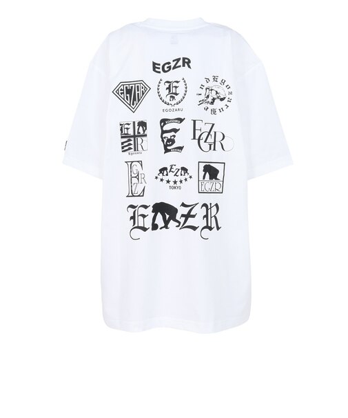 エゴザル（EGOZARU）バスケットボールウェア マルチビハインドオーバーサイズ半袖Tシャツ EBSS26UST001C002
