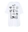 エゴザル（EGOZARU）バスケットボールウェア マルチビハインドオーバーサイズ半袖Tシャツ EBSS26UST001C002