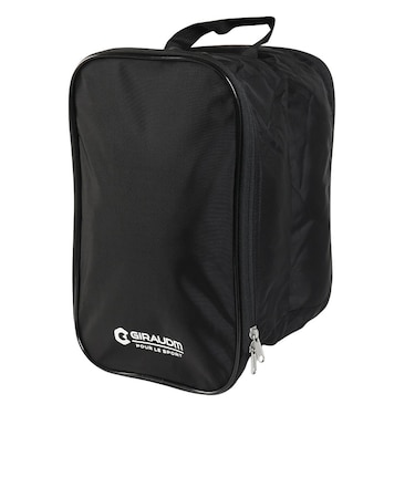 シューズバッグ 2ROOMS 黒 16L SB6S0004-LA921-GRST BLK シューズケース シューズ入れ 2足収納