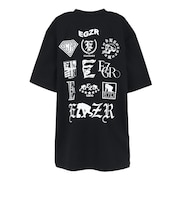 エゴザル（EGOZARU）バスケットボールウェア マルチビハインドオーバーサイズ半袖Tシャツ EBSS26UST001C001