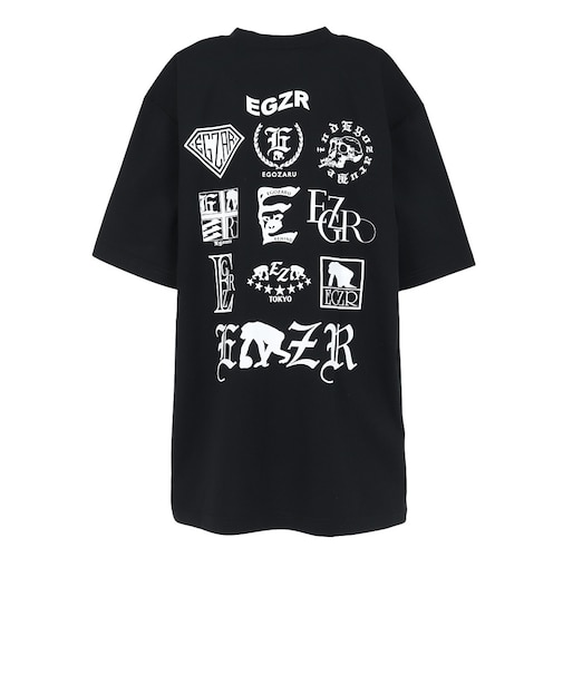 エゴザル（EGOZARU）バスケットボールウェア マルチビハインドオーバーサイズ半袖Tシャツ EBSS26UST001C001
