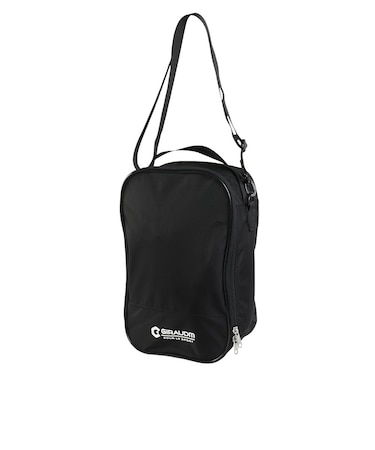 シューズケース ショルダーシューズバッグ 黒 SB6S0002-LA921-GRST BLK シューズ入れ 肩掛け 斜め掛け