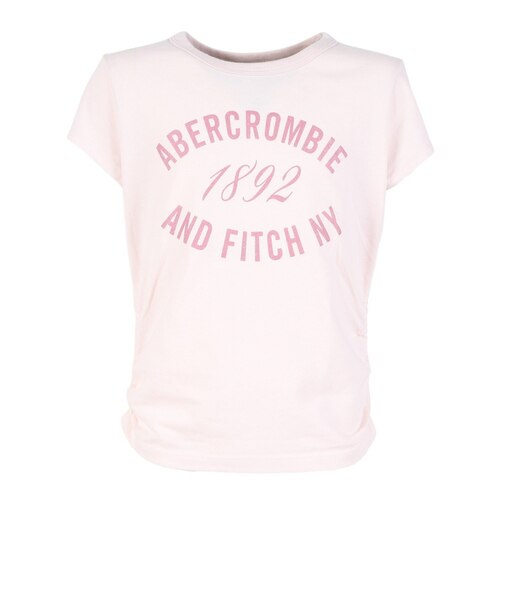 アバクロンビー&フィッチ（Abercrombie & Fitch）ガールズ AFG ANF 1892 RUCHED Tシャツ 43AJ73-AEO